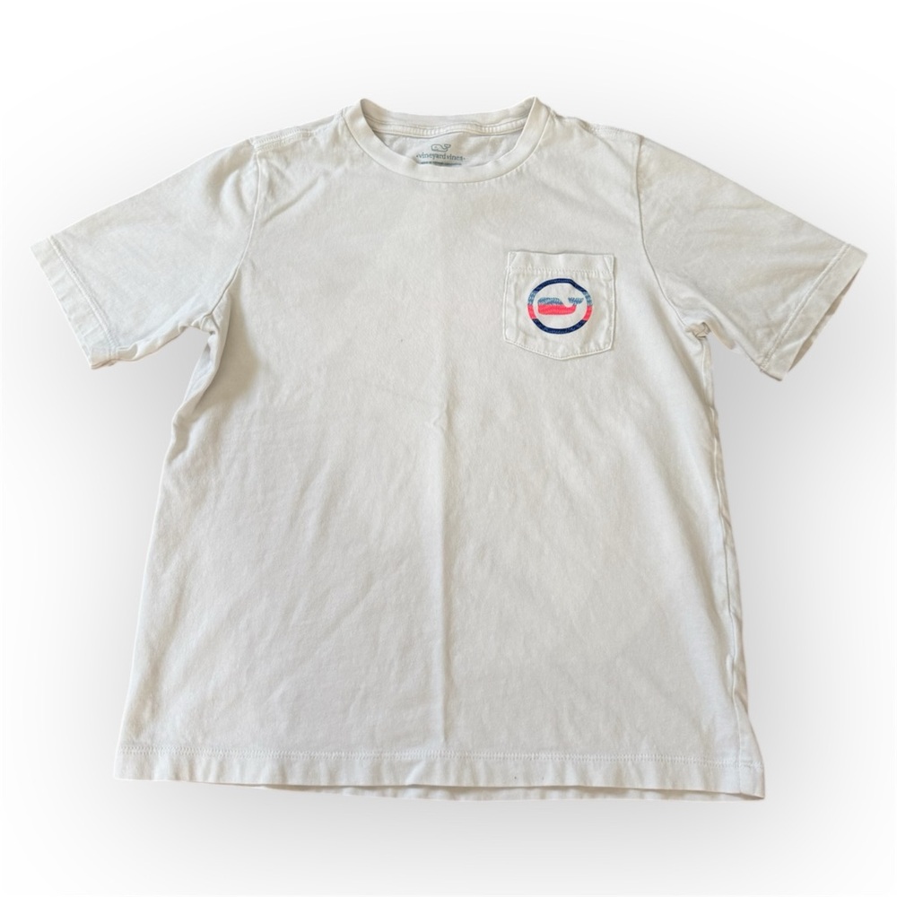 Vineyard Vines Whale Dot Pocket Tee